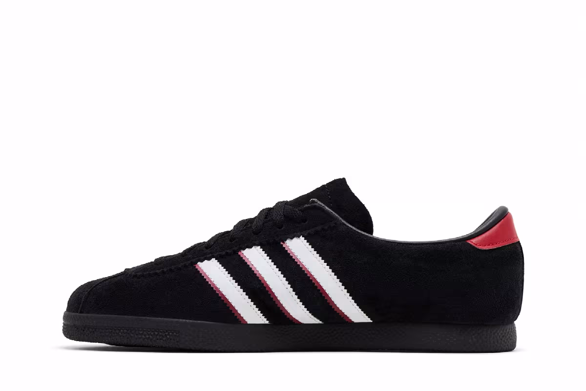 adidas London 96 Black Scarlet, view 4