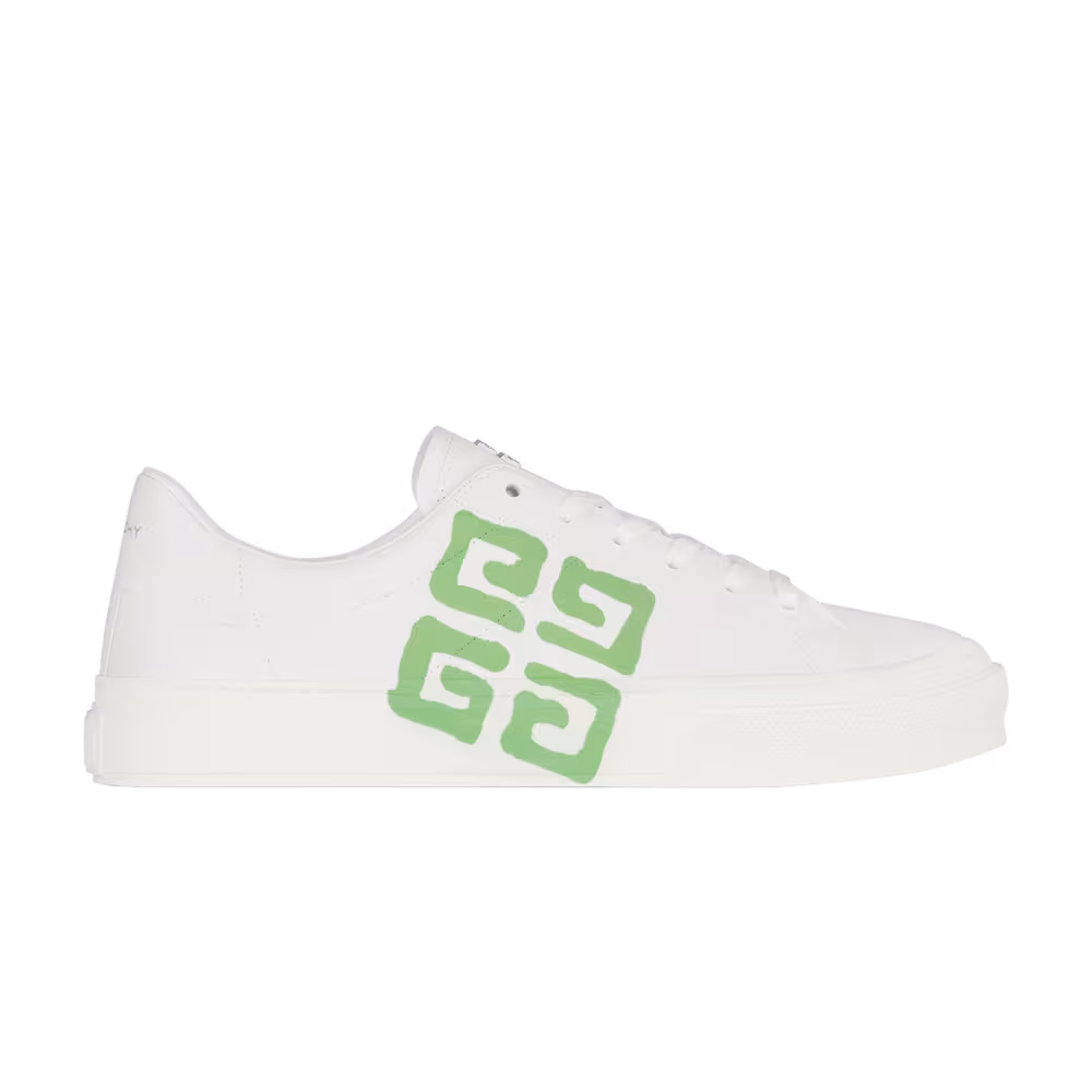 Givenchy City Sport 4G Tag Effect - White Mint Green