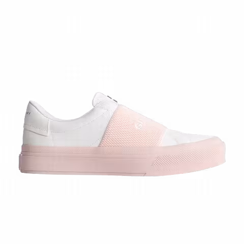Givenchy Wmns City Court Webbing 'White Pink'