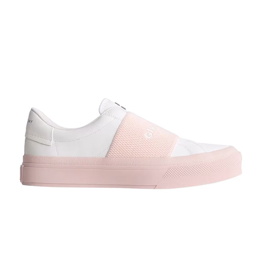Givenchy Women's City Court Webbing White Pink