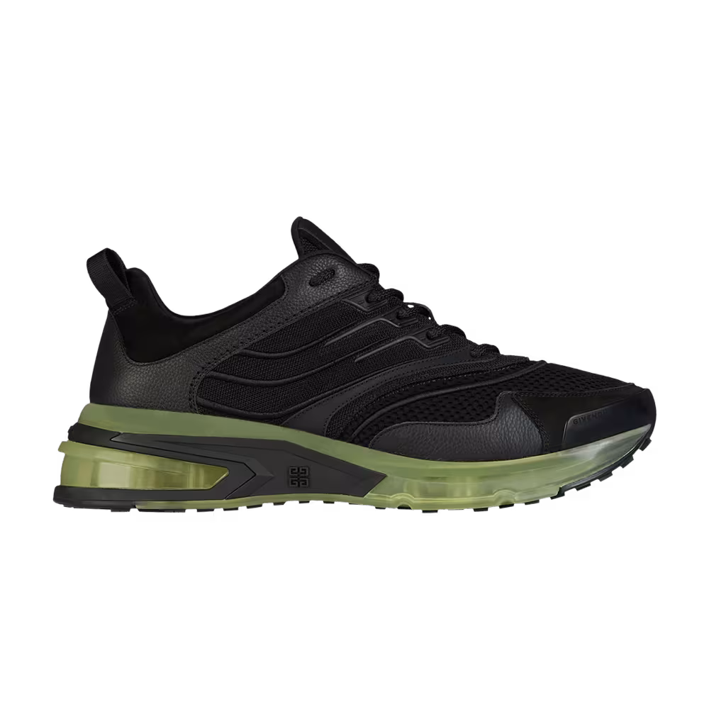 Givenchy GIV 1 Sneaker Transparent Sole - Black Yellow