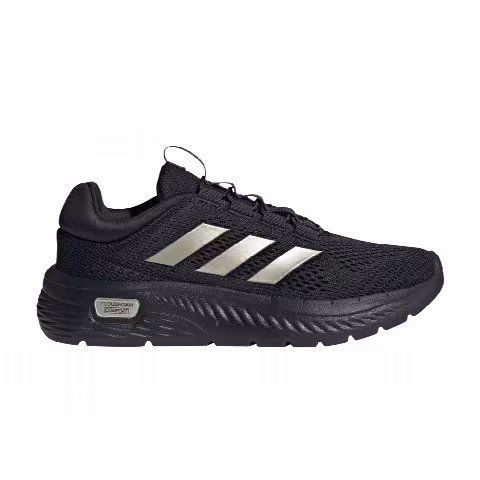 Adidas Wmns Cloudfoam Comfy 'Black Champagne Metallic'