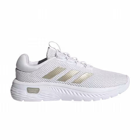 Adidas Wmns Cloudfoam Comfy 'White Champagne Metallic'