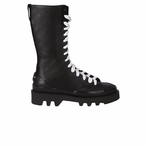 Givenchy Wmns Clapham Combat Boot 'Black White'