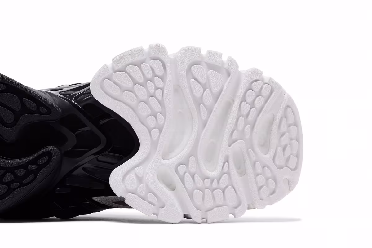adidas XLG Runner Deluxe White Black, view 6