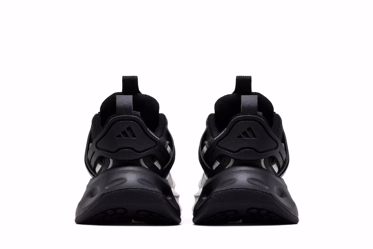 adidas XLG Runner Deluxe White Black, view 7
