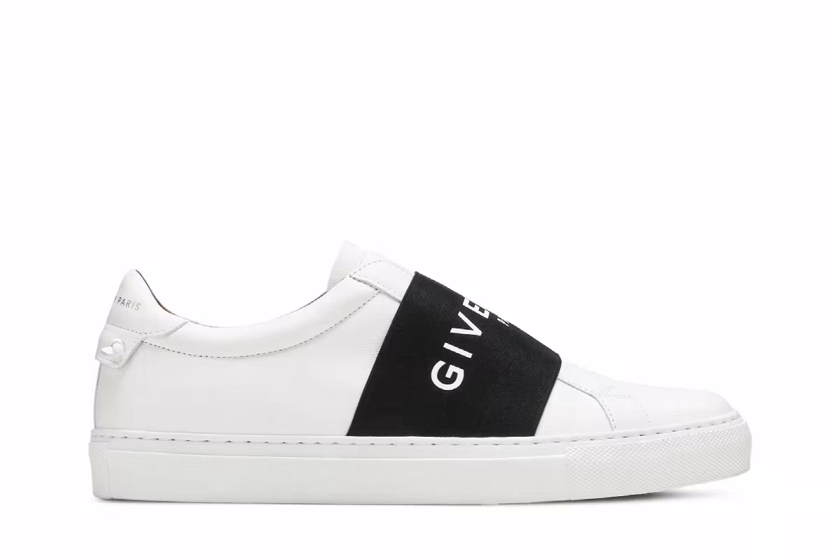 Givenchy Women's Strap Urban Street Logo - White Black Webbing, view 2