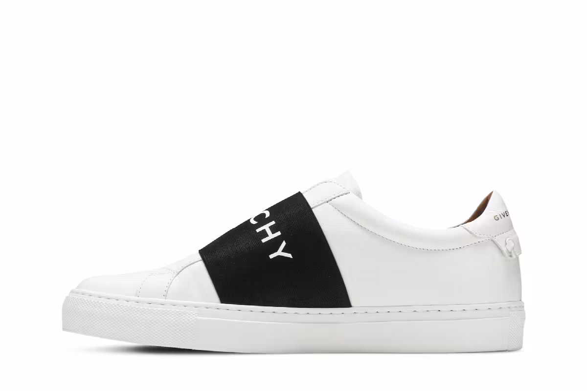 Givenchy Women's Strap Urban Street Logo - White Black Webbing, view 4