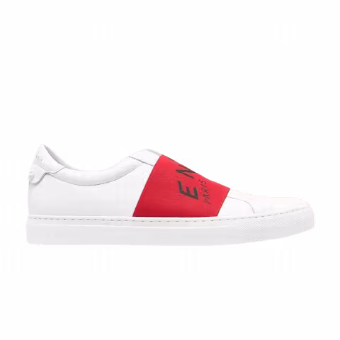 Givenchy Strap Leather 'White Red'