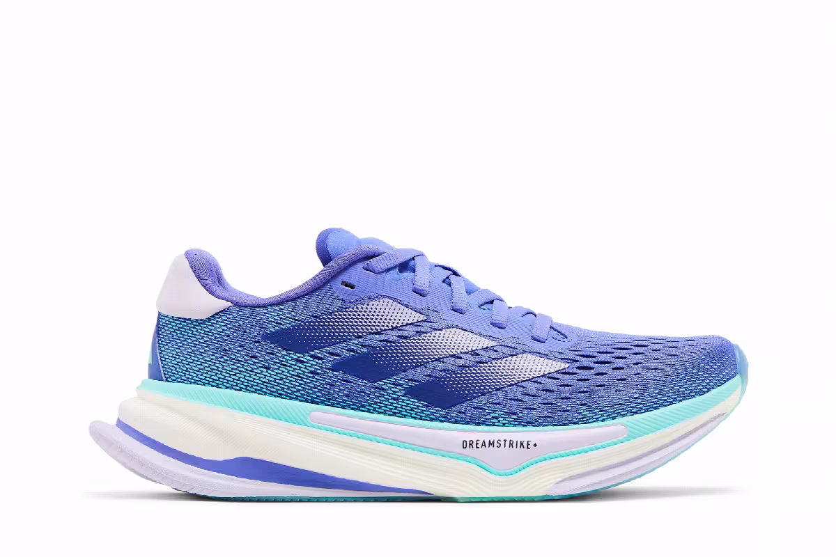 Adidas Women's Supernova Prima Cobalt Blue Purple Tint, view 2