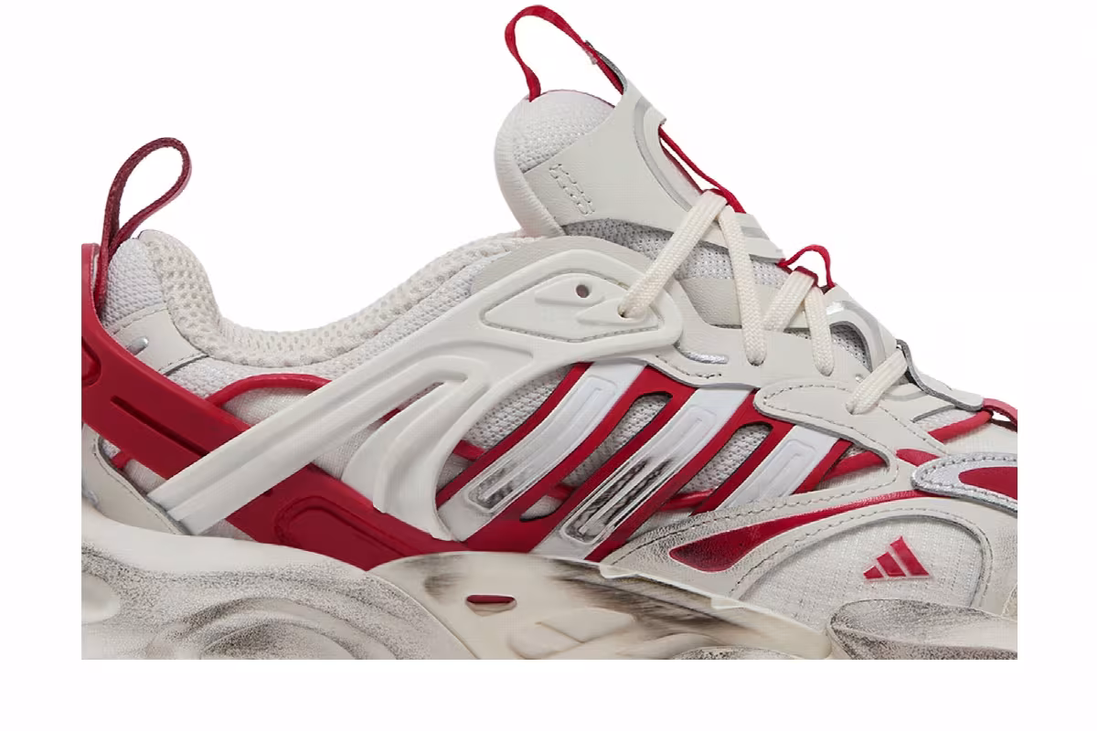 adidas Vento XLG Deluxe White Red, view 3
