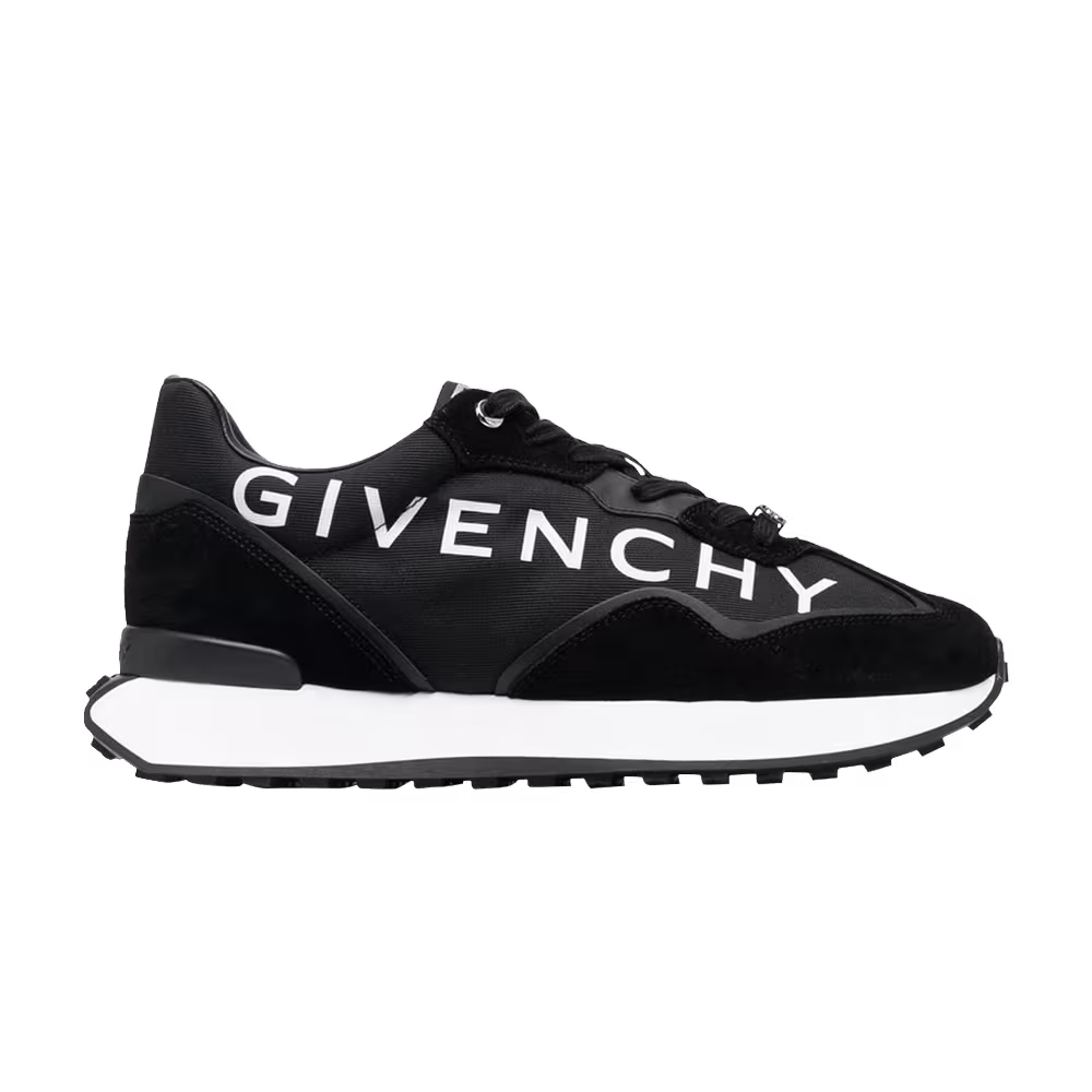Givenchy GIV Runner Logo Print - Black