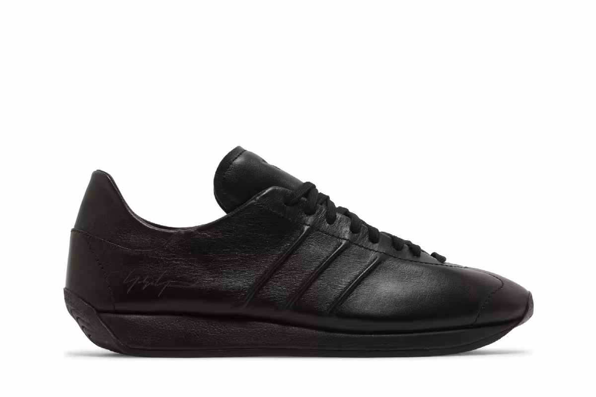 adidas Y-3 Country Triple Black, view 2