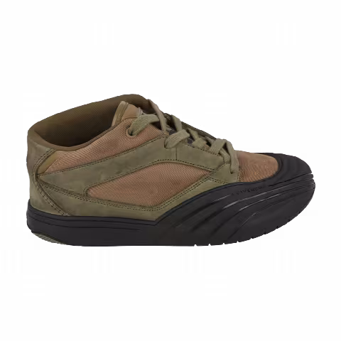 Givenchy Suede Trimmed Mid Sneaker 'Green'