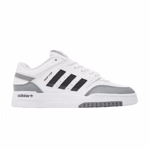 Adidas Drop Step Low J 'White Black Grey'