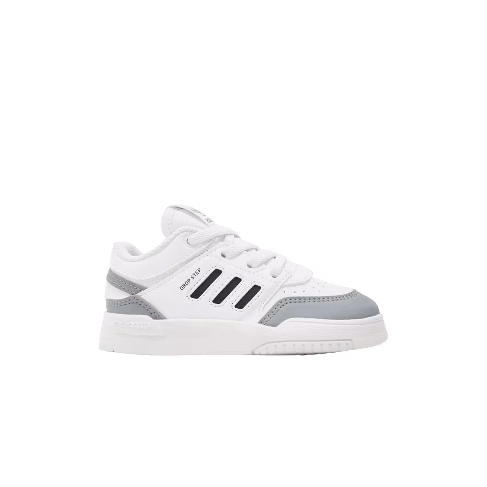 Adidas Drop Step Low I White Black Grey