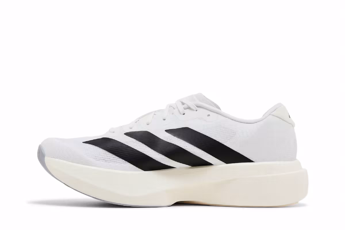 adidas Women's Adizero Evo SL White Black, view 4