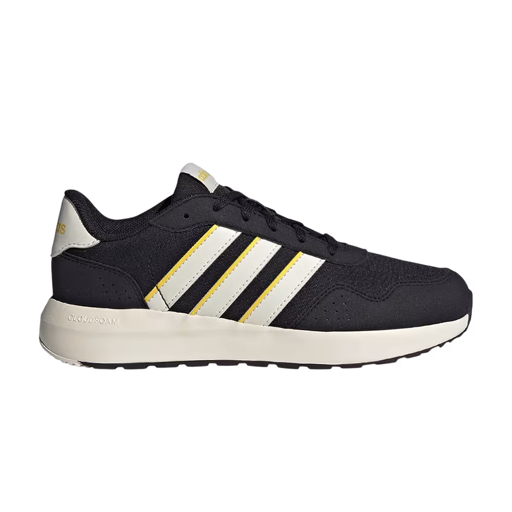 Adidas Run 60s J Black Off White Yellow