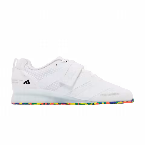 adidas Adipower Weightlifting 3 'White Multi-Color Sole'