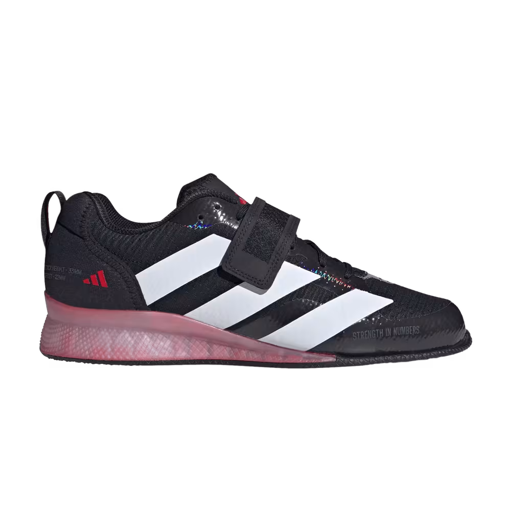 adidas Adipower Weightlifting 3 Black White Pure Ruby