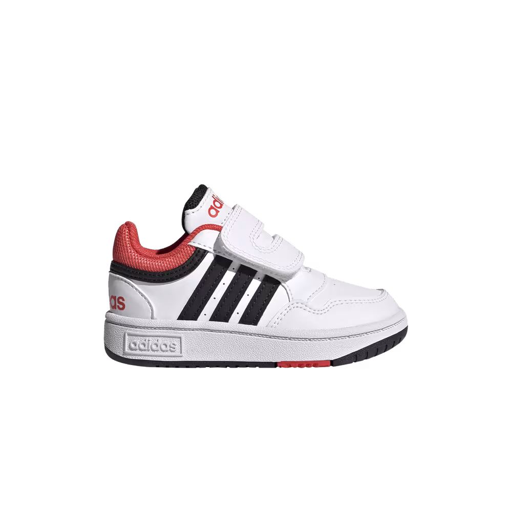 Adidas Hoops I White Black Red