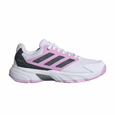 Adidas Wmns CourtJam Control 3 'White Bliss Lilac'