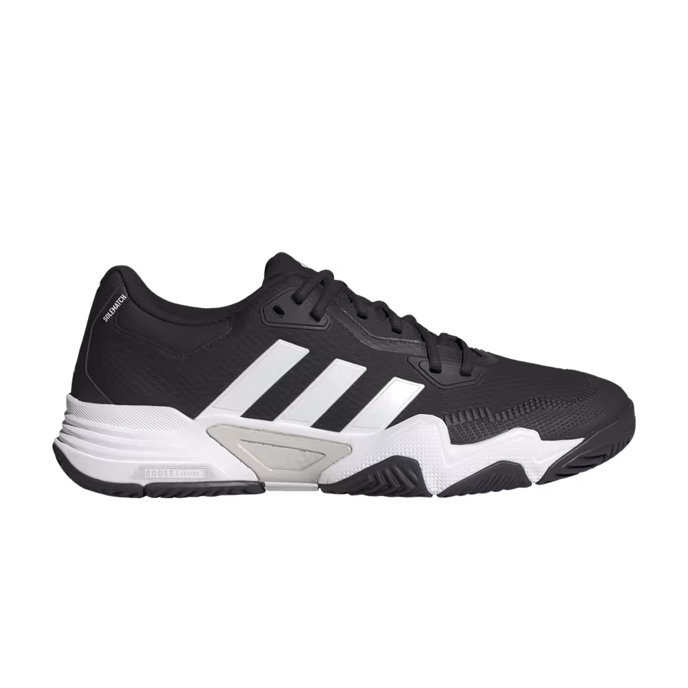 Adidas SoleMatch Control 2 Black White Silver Metallic