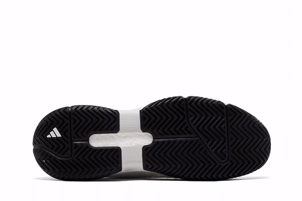 Adidas SoleMatch Control 2 White Black Silver Metallic, view 5