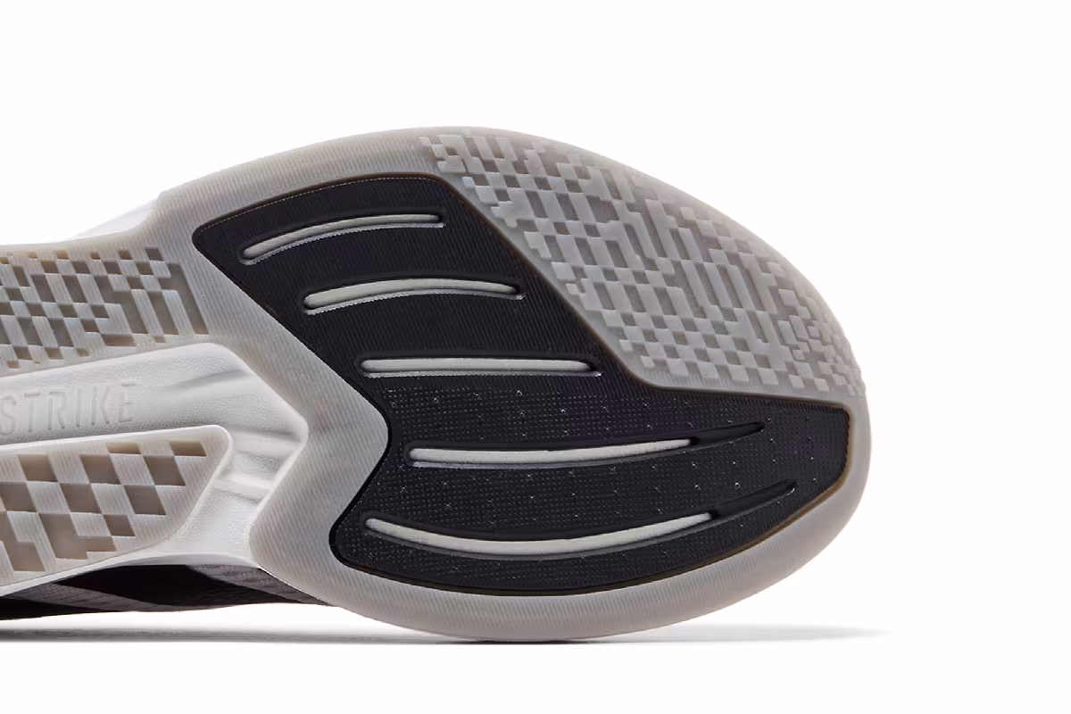 adidas Duramo Speed 2 White Black Halo Silver, view 6
