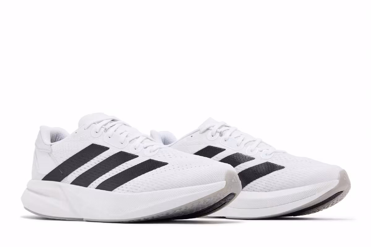 adidas Duramo Speed 2 White Black Halo Silver, view 9