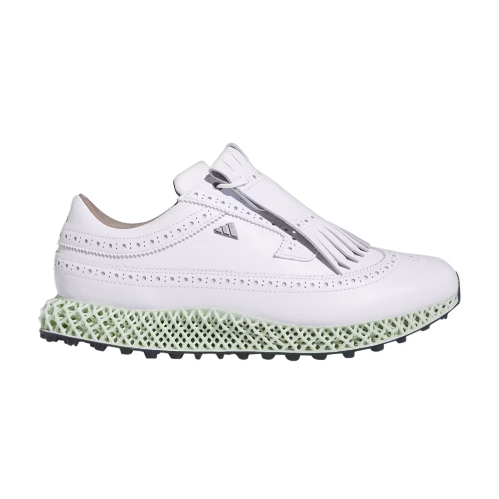 Adidas MC87 Adicross 4D Spikeless Golf White Iron Metallic