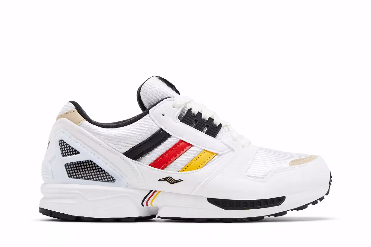 Overkill x adidas ZX 8000 Home Game, view 2
