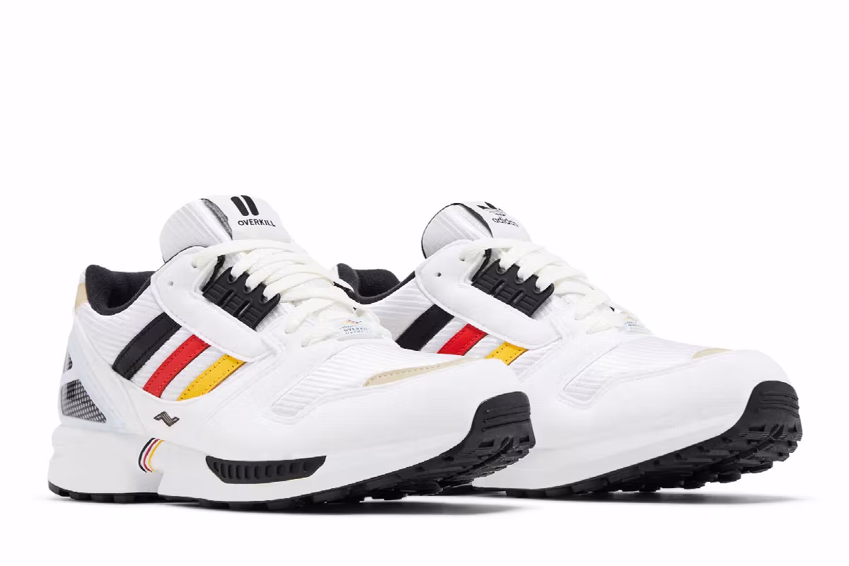 Overkill x adidas ZX 8000 Home Game, view 9
