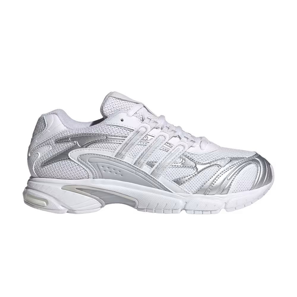 adidas Women's Temper Run 2.0 White Silver Halo Blue