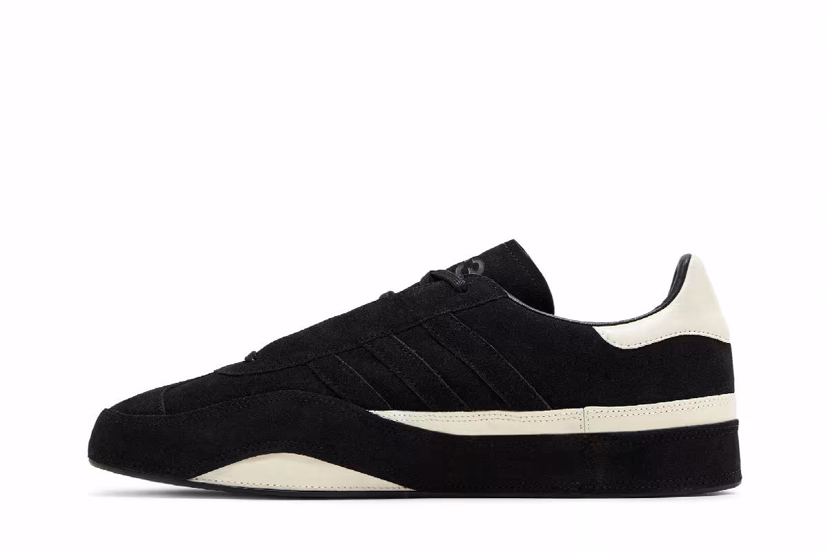 adidas Y-3 Gazelle Black Alumina, view 4