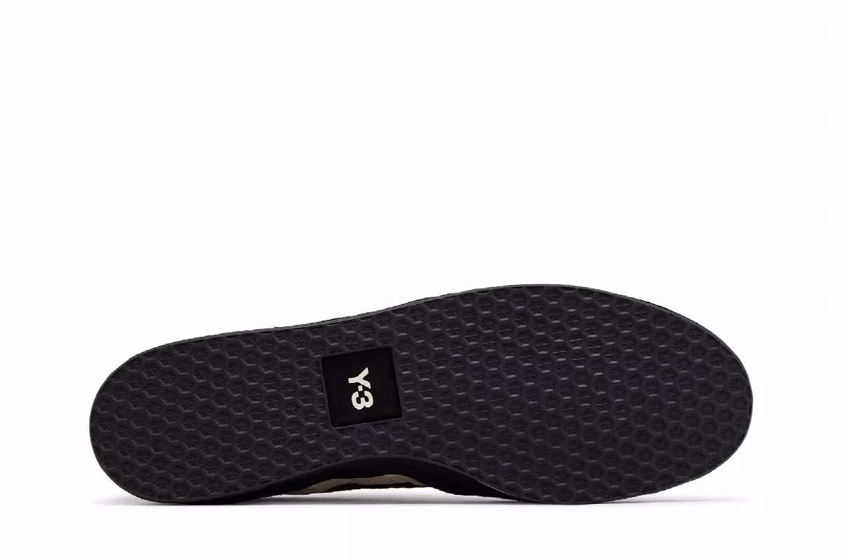 adidas Y-3 Gazelle Black Alumina, view 5