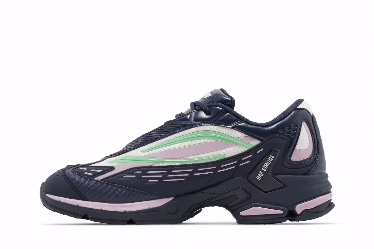 Raf Simons Ultrasceptre Sneaker Dark Blue Pink, view 4