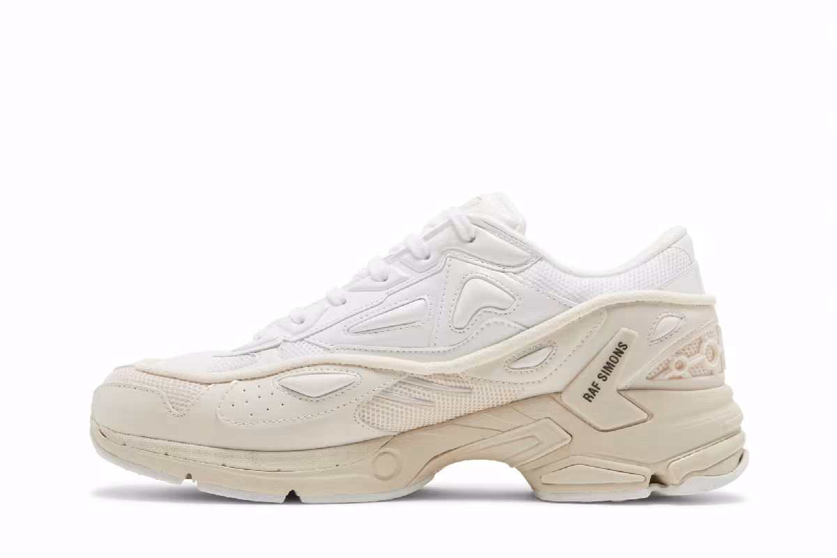Raf Simons Pharaxus Sneaker Off White Cream, view 4