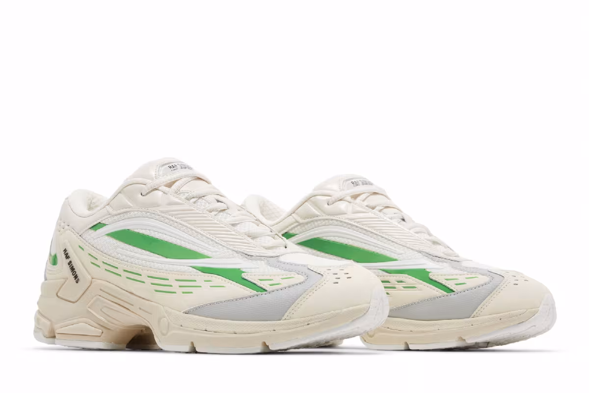 Raf Simons Ultrasceptre Sneaker Cream Green, view 9