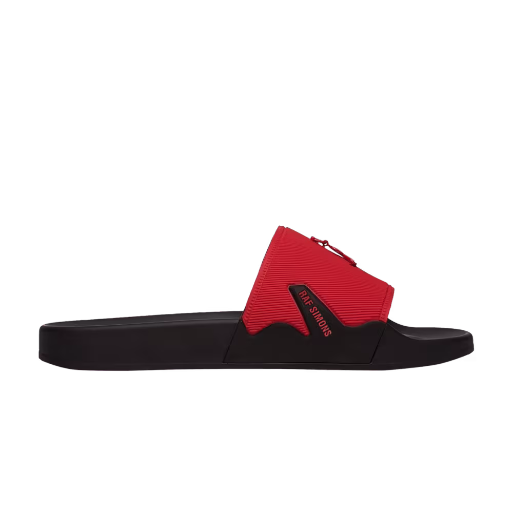 Raf Simons Astra Slide Red Black