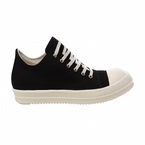 Rick Owens DRKSHDW Scarpe Denim Low 'Black Milk'