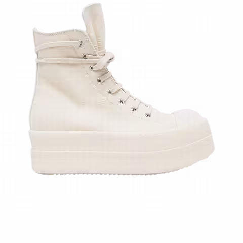 Rick Owens DRKSHDW Mega Bumper Sneaks 'Milk'