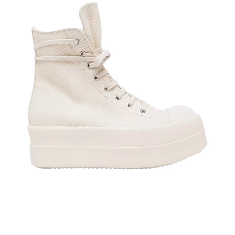 Rick Owens DRKSHDW Mega Bumper Sneaks Milk