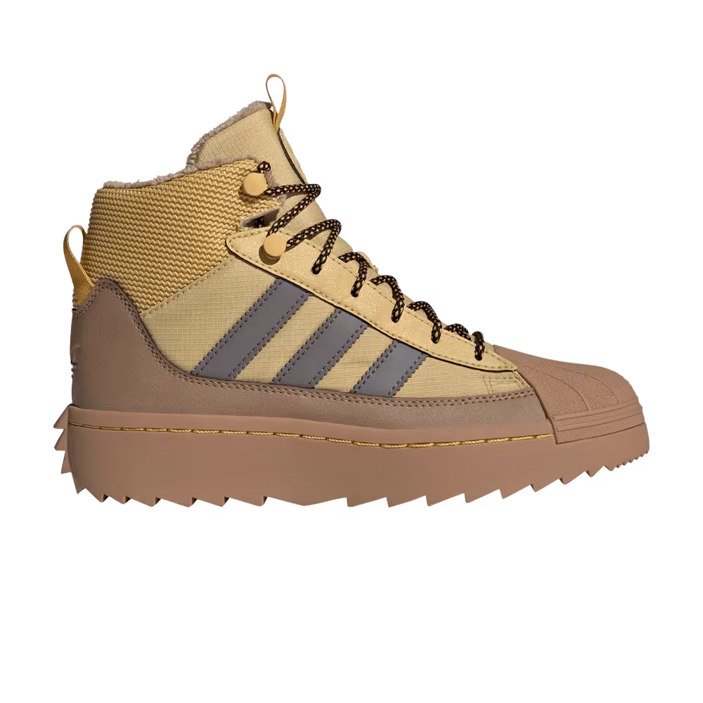 adidas Superstar Winter Trek Boot J Oat Charcoal