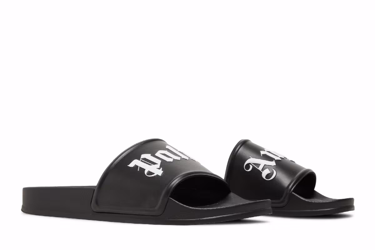 Palm Angels Pool Slider Black, view 9