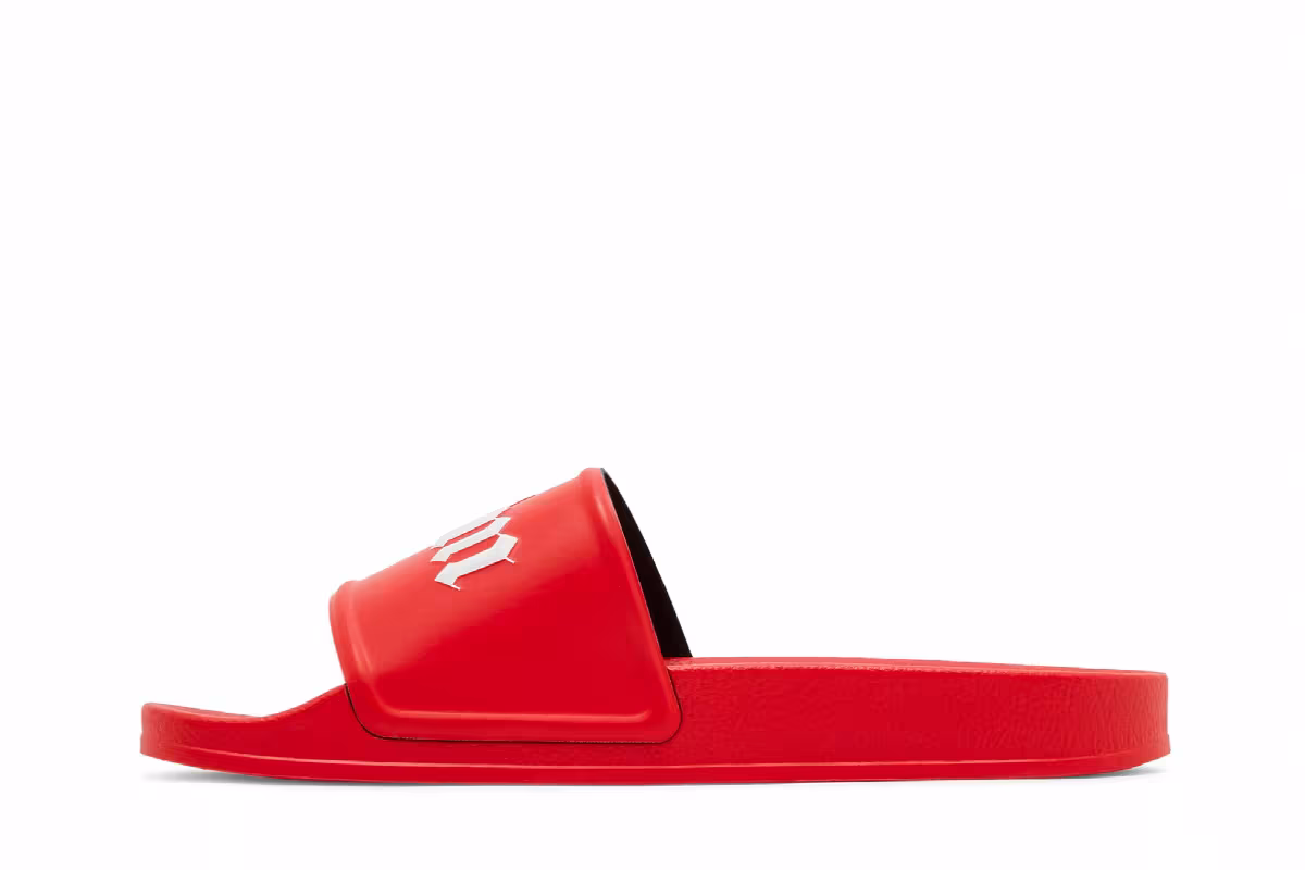 Palm Angels Pool Slider Red, view 4
