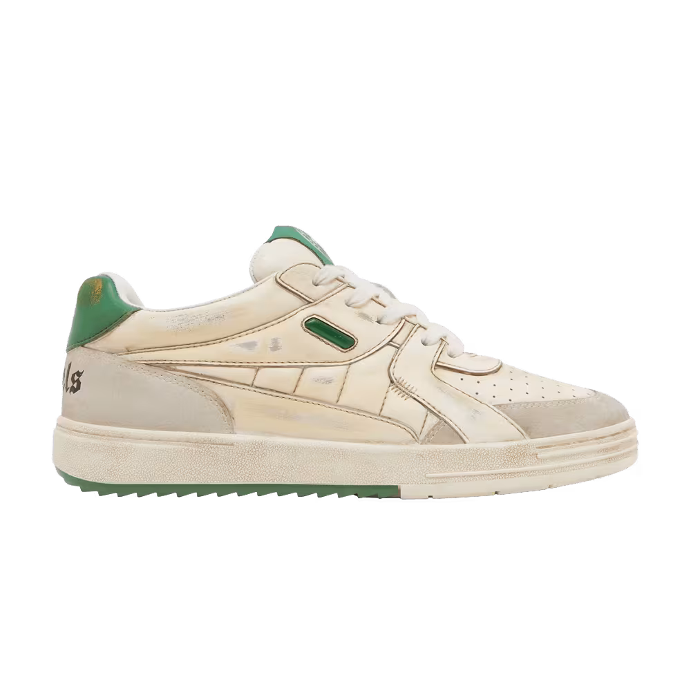 Palm Angels Palm University Low White Green