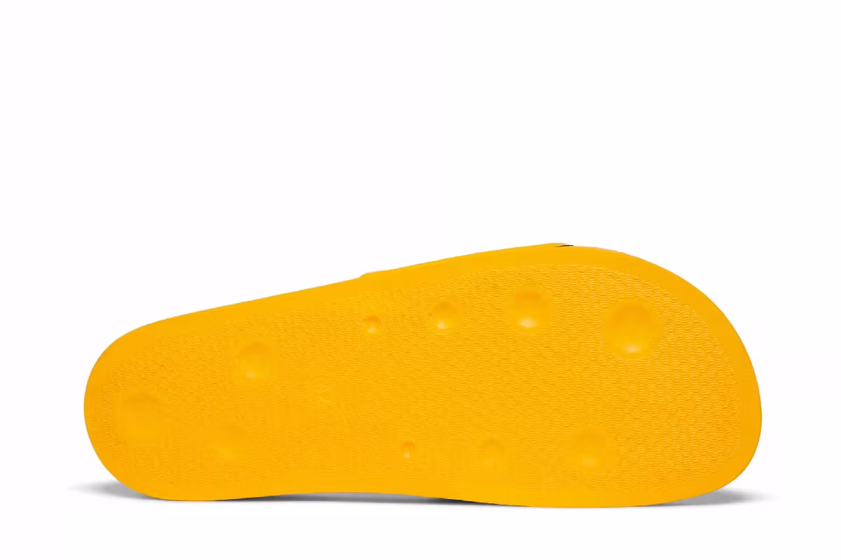 Palm Angels Logo Slide Yellow Black, view 5