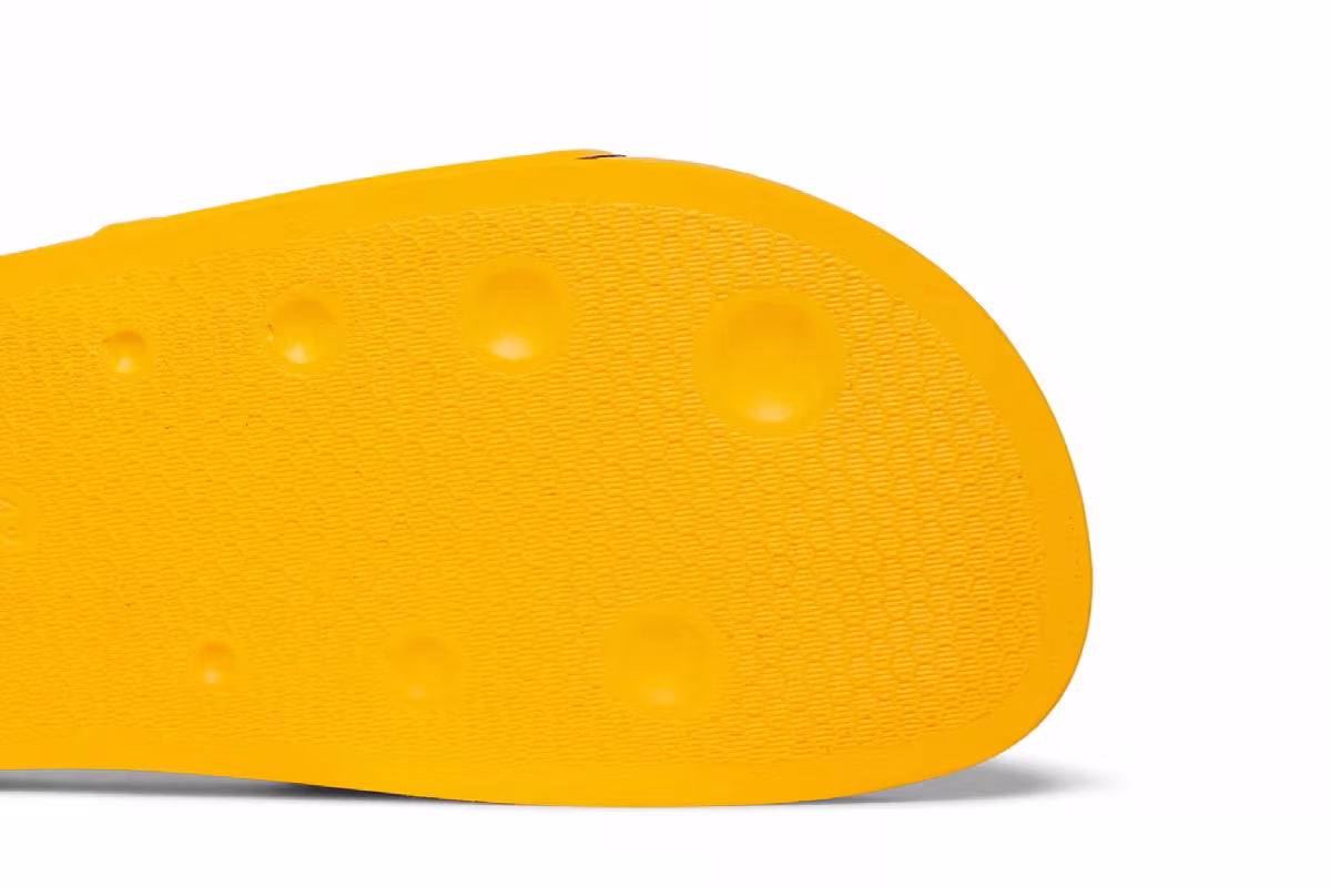 Palm Angels Logo Slide Yellow Black, view 6