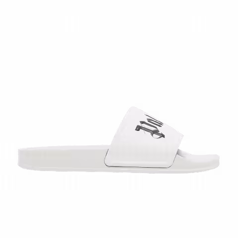 Palm Angels Pool Slider 'White Black'
